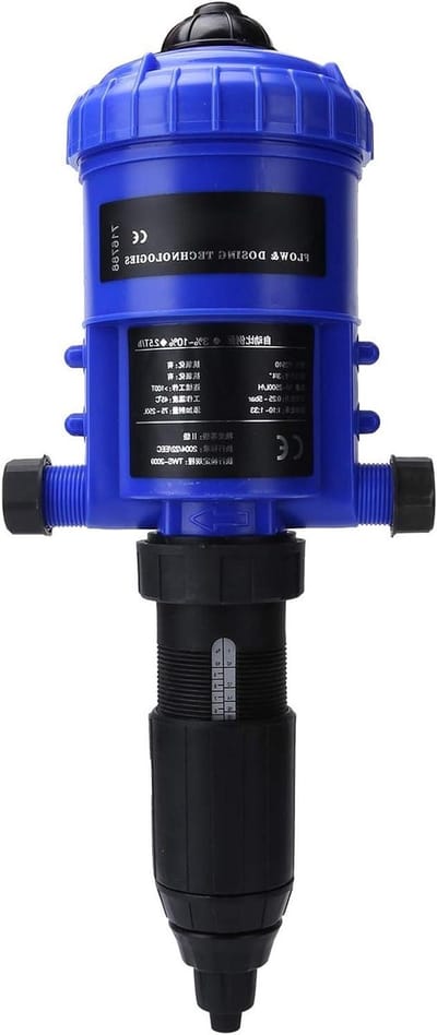 Chemische Dispenser Proportionele Pomp voor Meststoffen - Inclusief G3/4 Aansluiting - 3% tot 10% Dosering