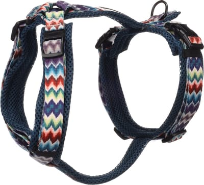 Hond Harnas Y-vorm Nusa Penida Blauw M 46-74cm 52-74cm 20mm