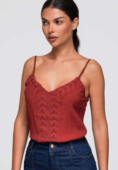 OMBRE Blouse - Loose Fit - Viscose - Korte Mouw XS