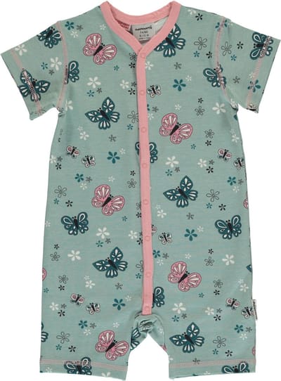 Rompersuit Button SS BUTTERFLY 86/92