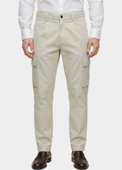 BOSS Orange Chino Grijs Sisla-9-Cargo 10268092 01 50544866/271