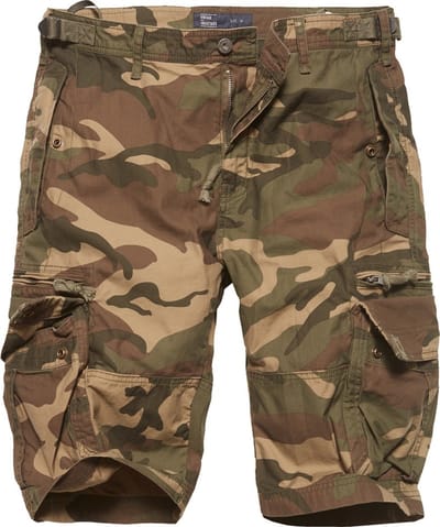 Korte broek - Gandor - Heren - Vintage Industries - XS/30 - Woodland