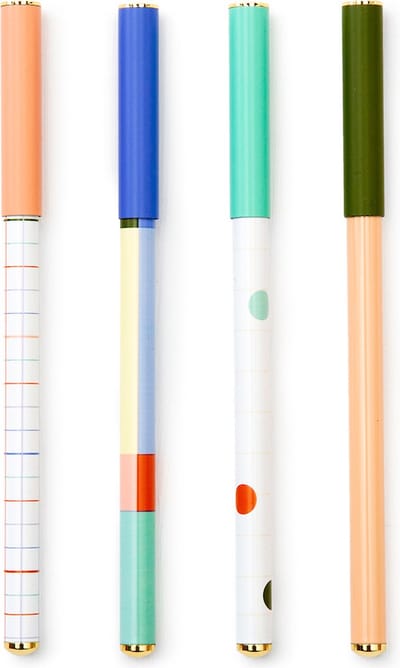 Kikkerland Pennenset - Balpennen - Schrijfwaren - Schrijven - Inkerie