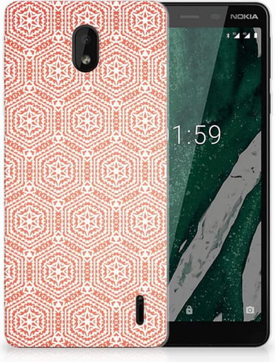 Nokia 1 Plus TPU bumper Pattern Orange