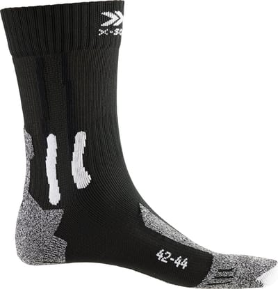 X-Socks Trek Outdoor Wandelsokken Opal Black/Dolomite Grey Melange 35-38