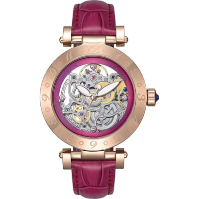 Empress Theodora Automatisch Horloge met Leren Band
