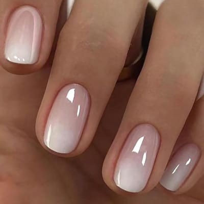 Dailygoods- Kunstnagels 24 stuks - Korte vierkante nagels - Glanzend chroom - Herbruikbaar - Volledige afdekking - Stevig acrylmateriaal - Valse Nagels