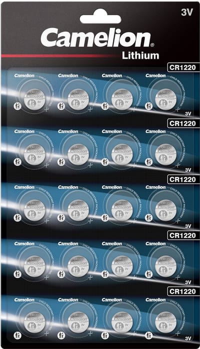 Camelion Lithium CR1220 3V blister 20