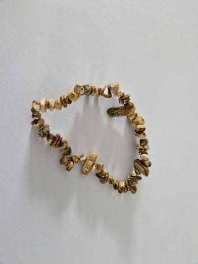 Splitarmband Picture Jasper, landschap Jaspis