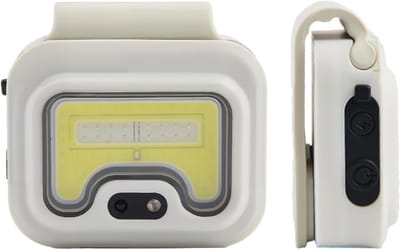 Licht voor Wandelen in de Nacht | Oplaadbare Clip-on Zaklamp - LED Veiligheidslamp voor Outdoor Avontuur Fietsen Wandelen Vissen Kamperen Reizen