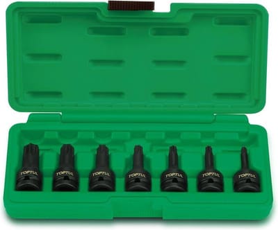 1/2 KRACHTDOPPENSET TORX T30-T70