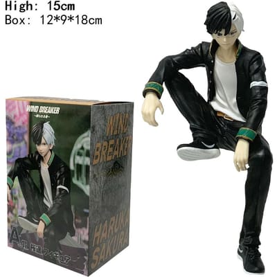 15cm Windjack Sakura Haruka Anime Figuur Noodle Stopper WINDJACK Kaji Ren Actiefiguur Verzamelbaar Model Poppen Speelgoed Cadeau
