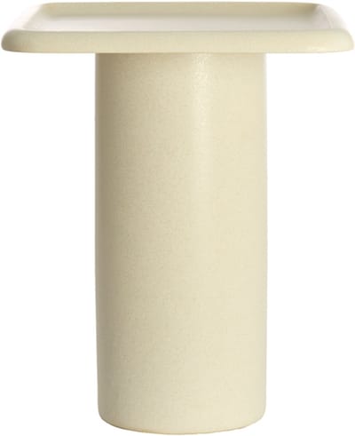 Light&living Bijzettafel 45x45x54 cm LUARCA keramiek mat crème