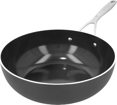 Demeyere Alu Industry 3 Ceraforce Wokpan - 28cm - PFAS Vrij - Inductie
