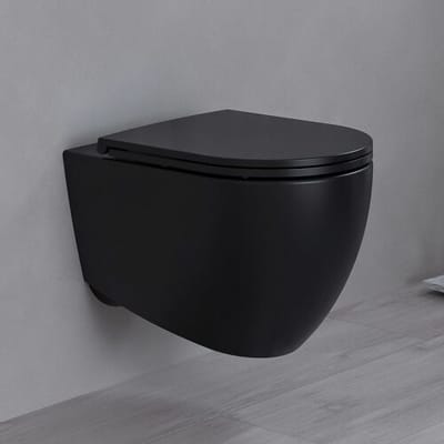 Megabad Profi Collection Art wall-mounted WC rimless incl. WC seat 10NF02001-2N set