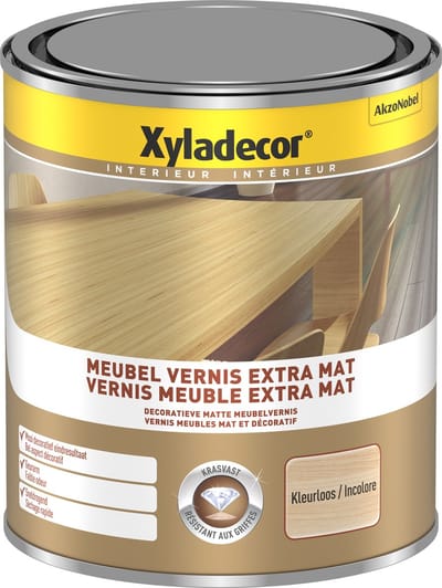 Xyladecor Meubel Vernis Extra Mat Kleurloos 1 L