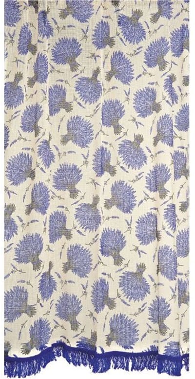 TOISON D'OR - Gordijn - Enkel - Miramas - 140x225 cm - Warmte- en insectenwering - Lavendel