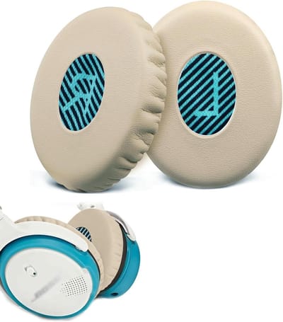 Vervangende Oorkussens van Schuim voor On-Ear Hoofdtelefoons, Geschikt voor Bose SoundLink en SoundTrue (Bruin)