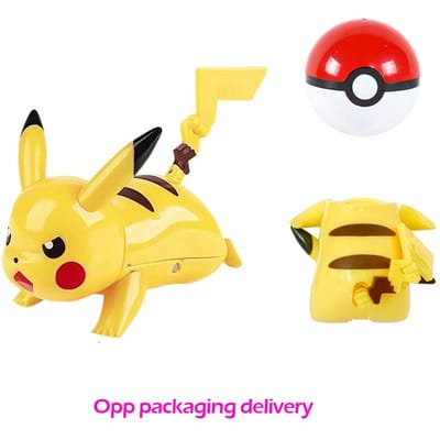 bal Pokemon misvormde figuur Pikachu Charizard Venusaur Blastoise Gyarados Solgaleo Lunala Actiefiguur pokébal poke kind Speelgoed