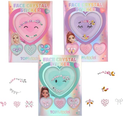 Depesche - TOPModel Face Crystal sticker - BEAUTY and ME - 1 set