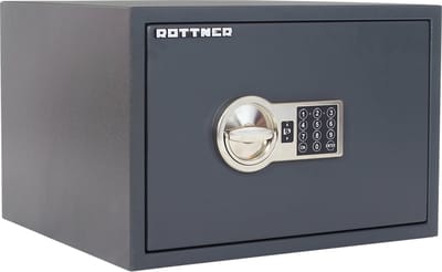 Rottner Gecertificeerde Meubelkluis Liam 300 - Elektronisch slot - 30x44,5x40cm - 28 - Inbraakwerend:S2 gecertificeerd volgens EN 14450