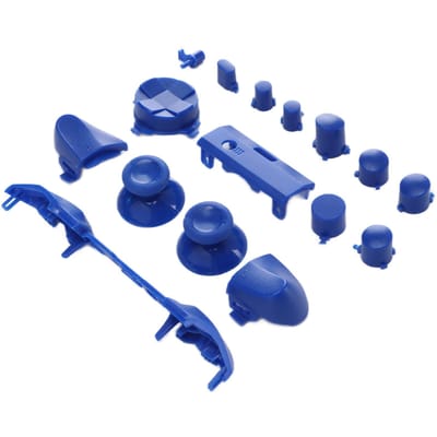 Volledige Game Controller Knopenset Vervangende Handvatten Accessoires Kits voor Xbox Series XZwart blauw