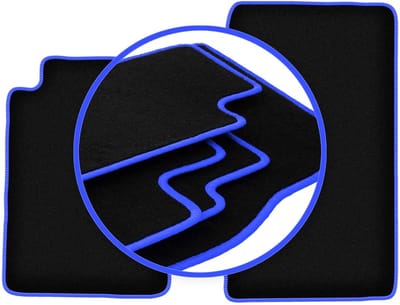 CARLUX-BLUE automatten voor: Mercedes SLK R170 cabriolet (1996-2004)