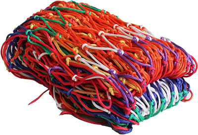 Veiligheidsnet Touw - Beschermnet Vrachtnet - Kinderen Beveiligen - Extreem Duurzaam Nylon - 2 x 5 m - Zwart