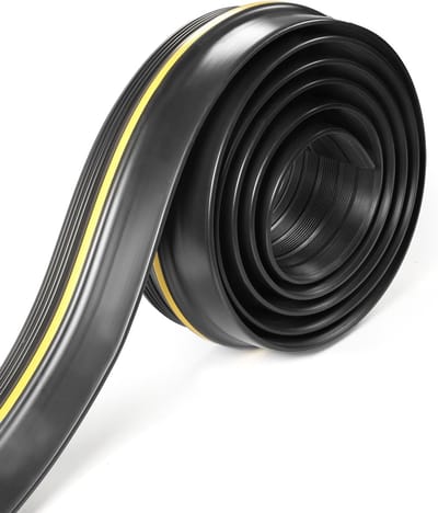 Dichtingsrubber voor Garagedeuren, 3m/14mm Onderkant Dichtingen, Waterdicht en Winddicht voor Garage, Werkplaats en Opslagruimtes