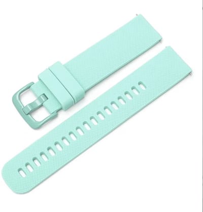 Mintgroen siliconen bandje geschikt voor Garmin Vivoactive3, Vivomove en Venu - Siliconen - Mintgroen - 42MM - CHPN