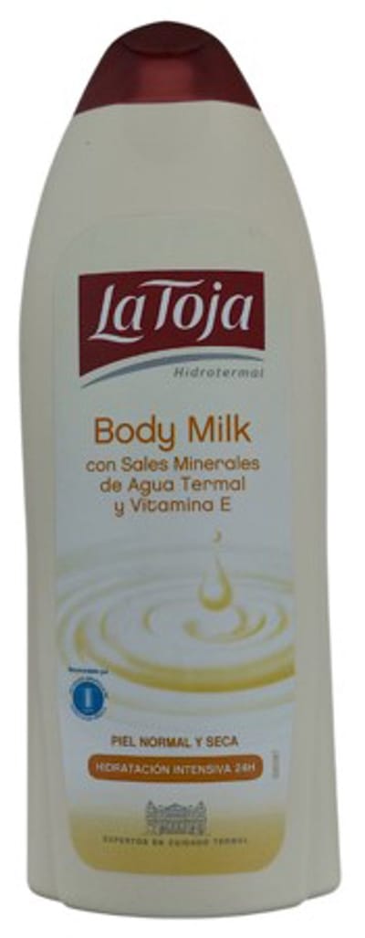La Toja - Body Milk - Hidrotermal - Met minerale zouten en Vitamine E- 400 ml. Voordeelset a 2 stuks!!