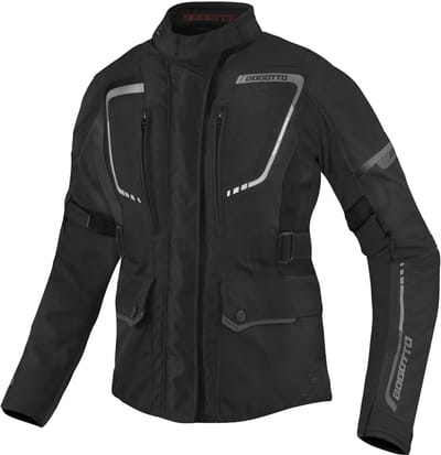 Bogotto Azury 2in1 Waterdichte Dames Zwart Textiele Motorjas - Jas