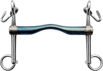 Hoofdstel bit voor paarden Trust Sweet Iron Baby Weymouth Fixed Low Port