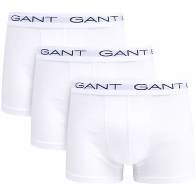 Boxers Gant Boxershorts Trunk 3-Pack Wit