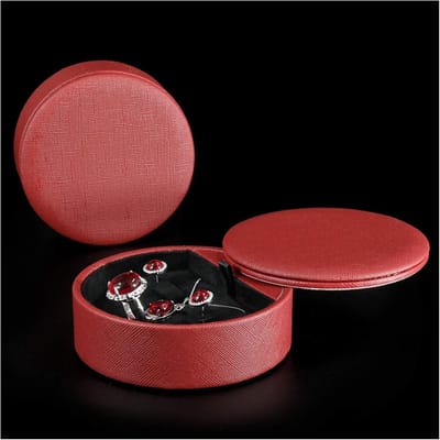 Juwelendoos - Opberger Sieraden - Sieraden Organiseren - Draaiend Deksel - Groot Formaat - Zwart