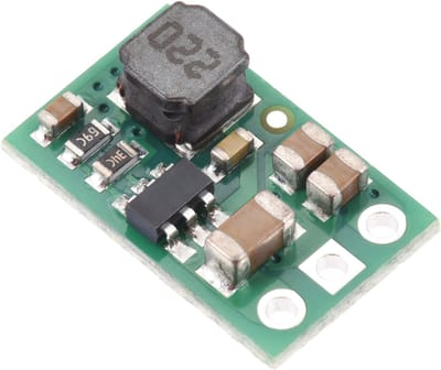D24V7F3 Step-Down Spanningsregelaar 3,3 V / 600 mA – Compacte Buck Converter 4–36 V naar 3,3 V - Pololu 5592