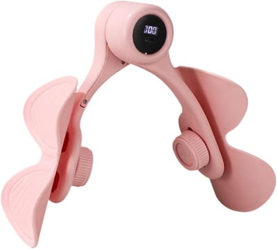 Bekkenbodemtrainer Vrouwen - Dijbeen Trainer - Spierversterking - Intelligente Trainingsmonitor - 36.5 x 17 x 15.5 cm - Roze