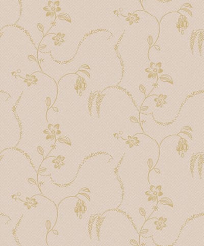 Boråstapeter Vliesbehang 5514 - Swedish Grace - Botanisch Roze - 53cm x 10.05m