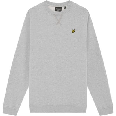 Lyle & Scott Crew Neck Sweatshirt Boys Truien & Vesten Jongens - Sweater - Hoodie - Vest- Lichtgrijs - Maat 134/140