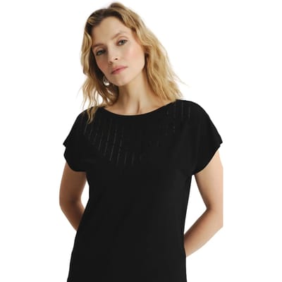 T-shirt versierd met een prachtige vrouw Greenpoint Regular January