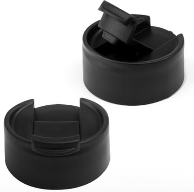 Vervangende Flip Lid voor Brede Mond Waterflessen - BPA-vrije Deksel met Knopvergrendeling voor 12-61oz Flessen, Ideaal als Accessoire voor Hydroflessen