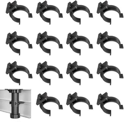 15 Stuks Pedestal Clips voor Keuken en Badkamer - Skirting Holders en Kickboard Clips voor Makkelijk Bevestigen van Plinten en Tafels