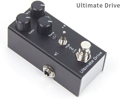 WK Ultimate Drive Elektrische Gitaarpedaal – Explosieve Overdrive voor Pure Rock & Metal Power!