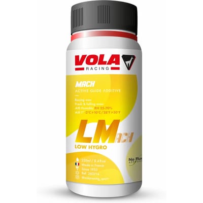LM Race Geel Vloeibaar - Racing Ski Wax - Fluorvrij - Voor Lage Luchtvochtigheid - Temperatuur van -2°C tot 10°C - Gebruiksvriendelijk