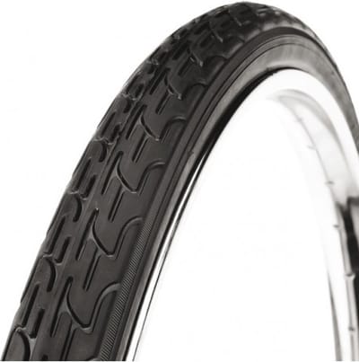 Deli tire buitenband 28x1 5/8x1 3/8 37-622 breaker zwart reflectie