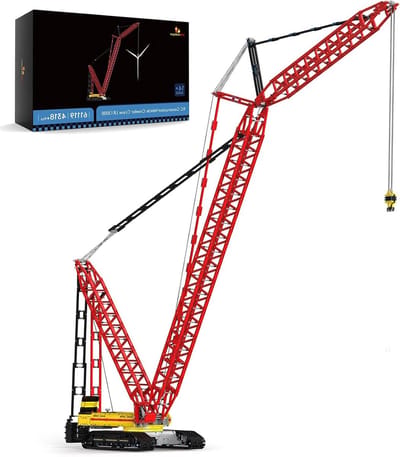 Rupskraan Bouwpakket - Constructie Speelgoed - Uren Speelplezier - 4318 Onderdelen - 56 cm Lengte - Multi