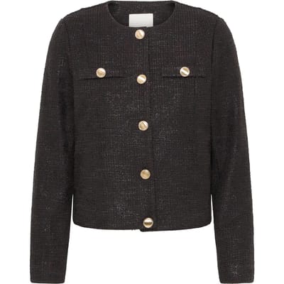 Ichi Blazer Ihkate Gleam Ja 20124867 Black Dames Maat - M