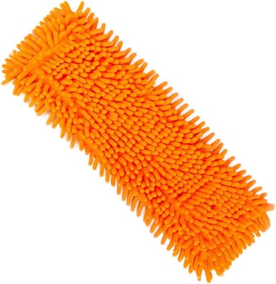Mop Pads - Vloer Reiniging - Stof Vrij Maken - Dubbelzijdig Ontwerp - 40x12 cm - Oranje
