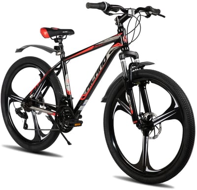 Novari - Mountainbike - Fiets - Mountainbike 26 inch - Uniek spaakontwerp - Lichtgewicht aluminium frame - Stevige vering