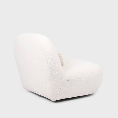 HOMLA - Armchair - NORDVIK - ecru - 82x87x74 cm